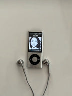Chrome Silver Earphones