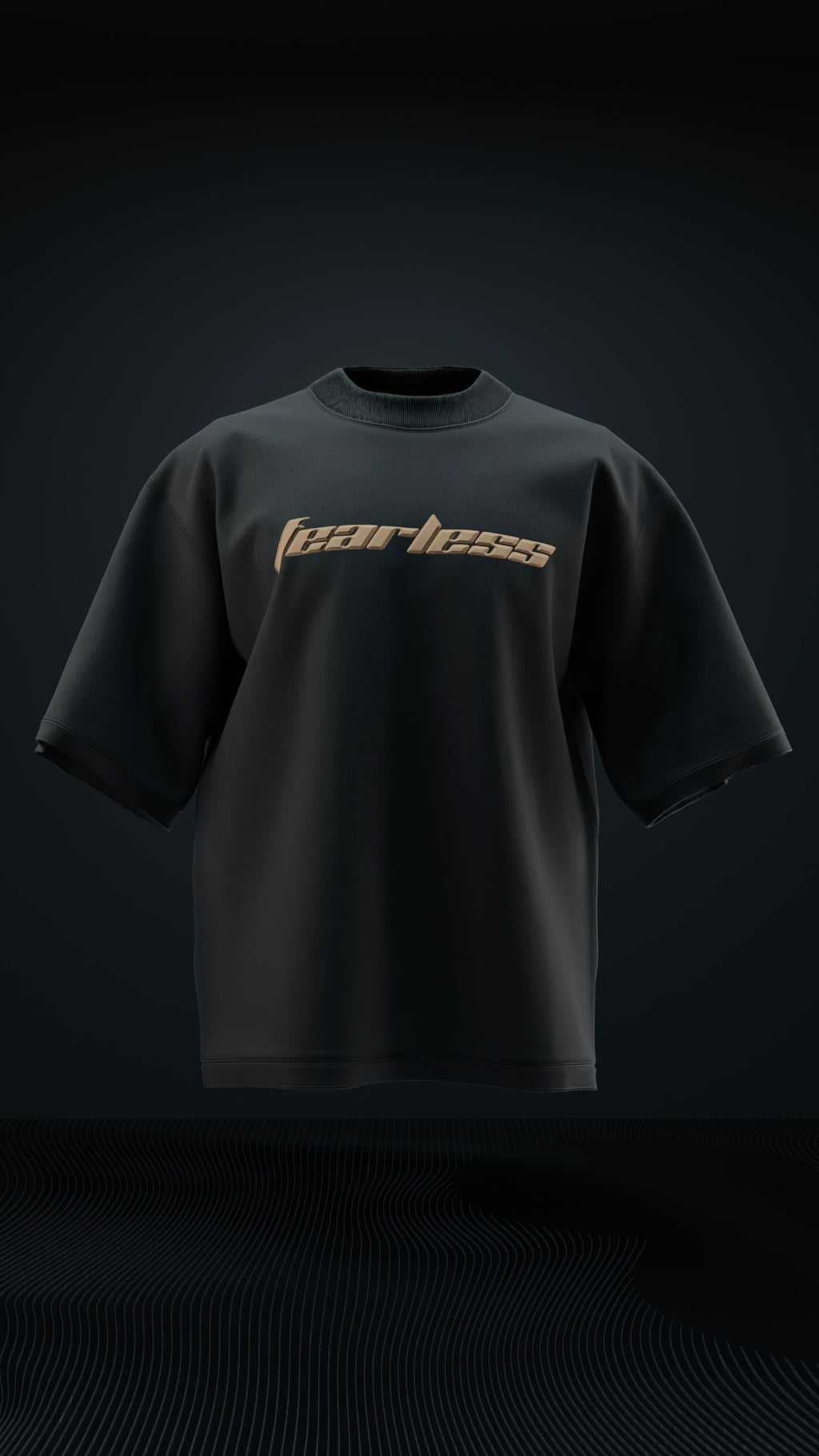 Fearless Tiger Oversized T Shirt