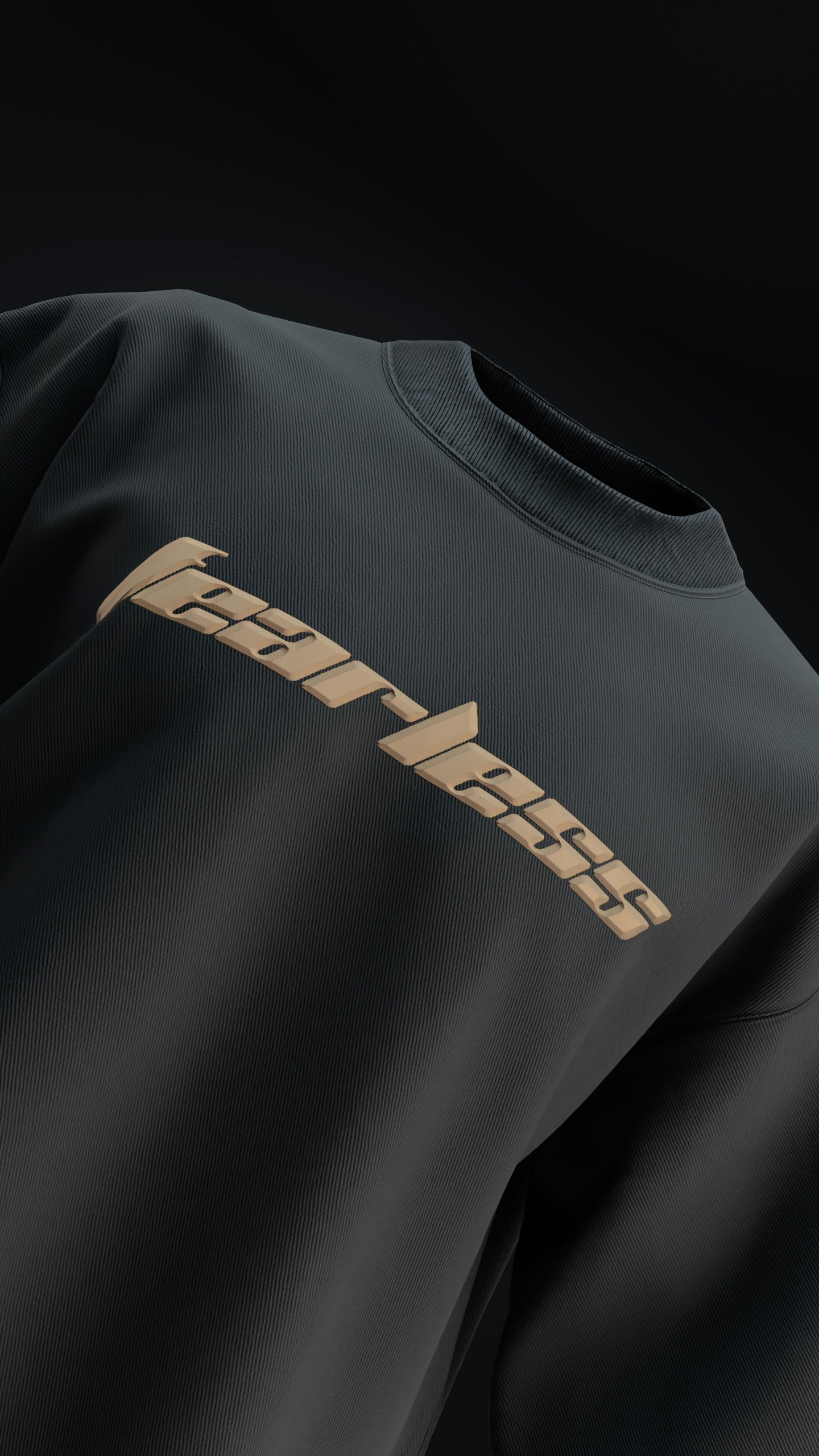 Fearless Tiger Oversized T Shirt