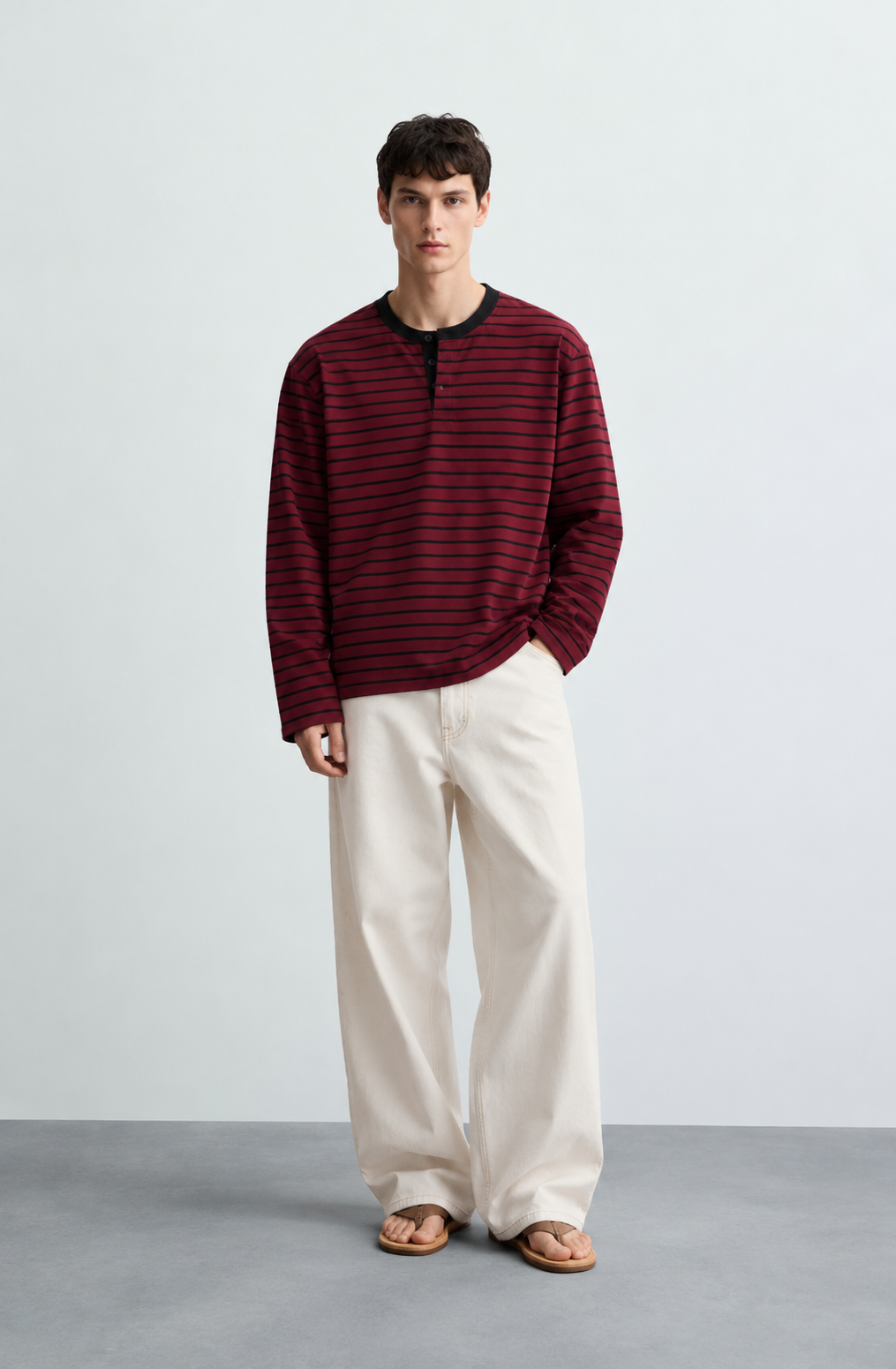 Noirline Striped Henley