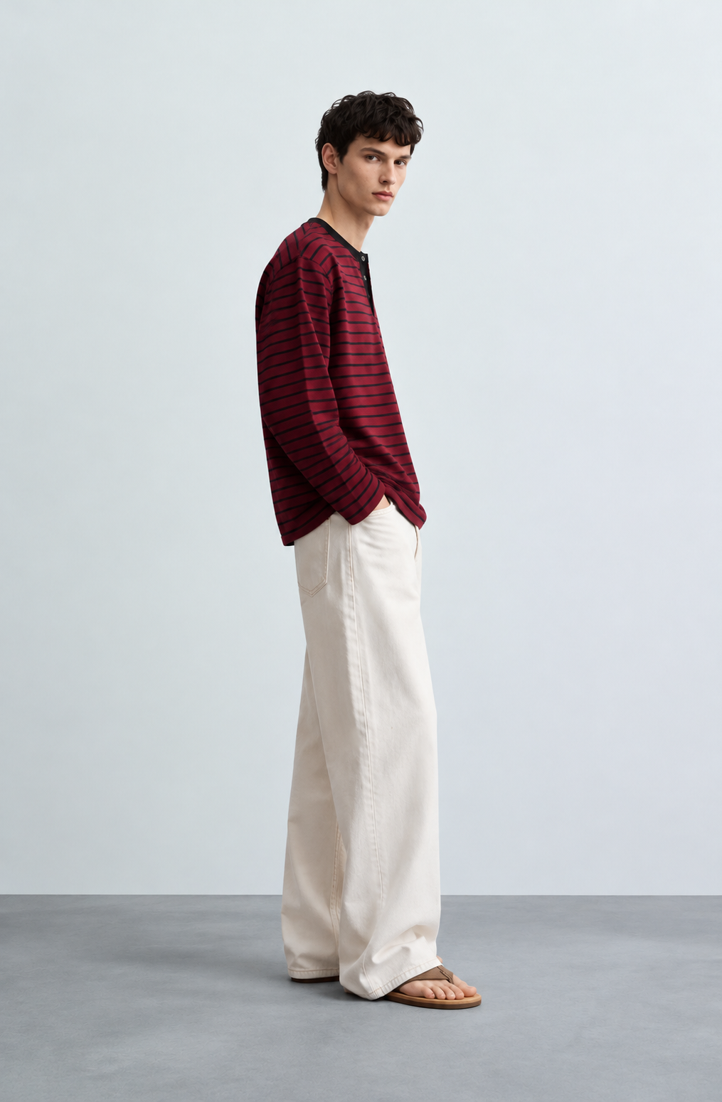 Noirline Striped Henley