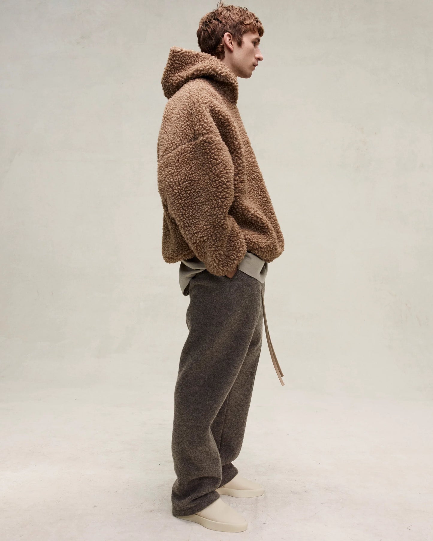 Teddy Polar Fleece Hoodie