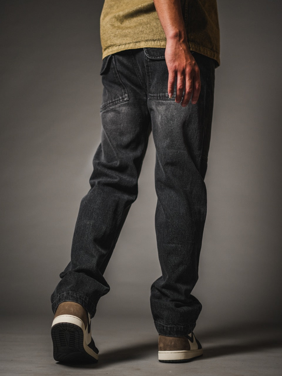 Knee Panel Detail Denim