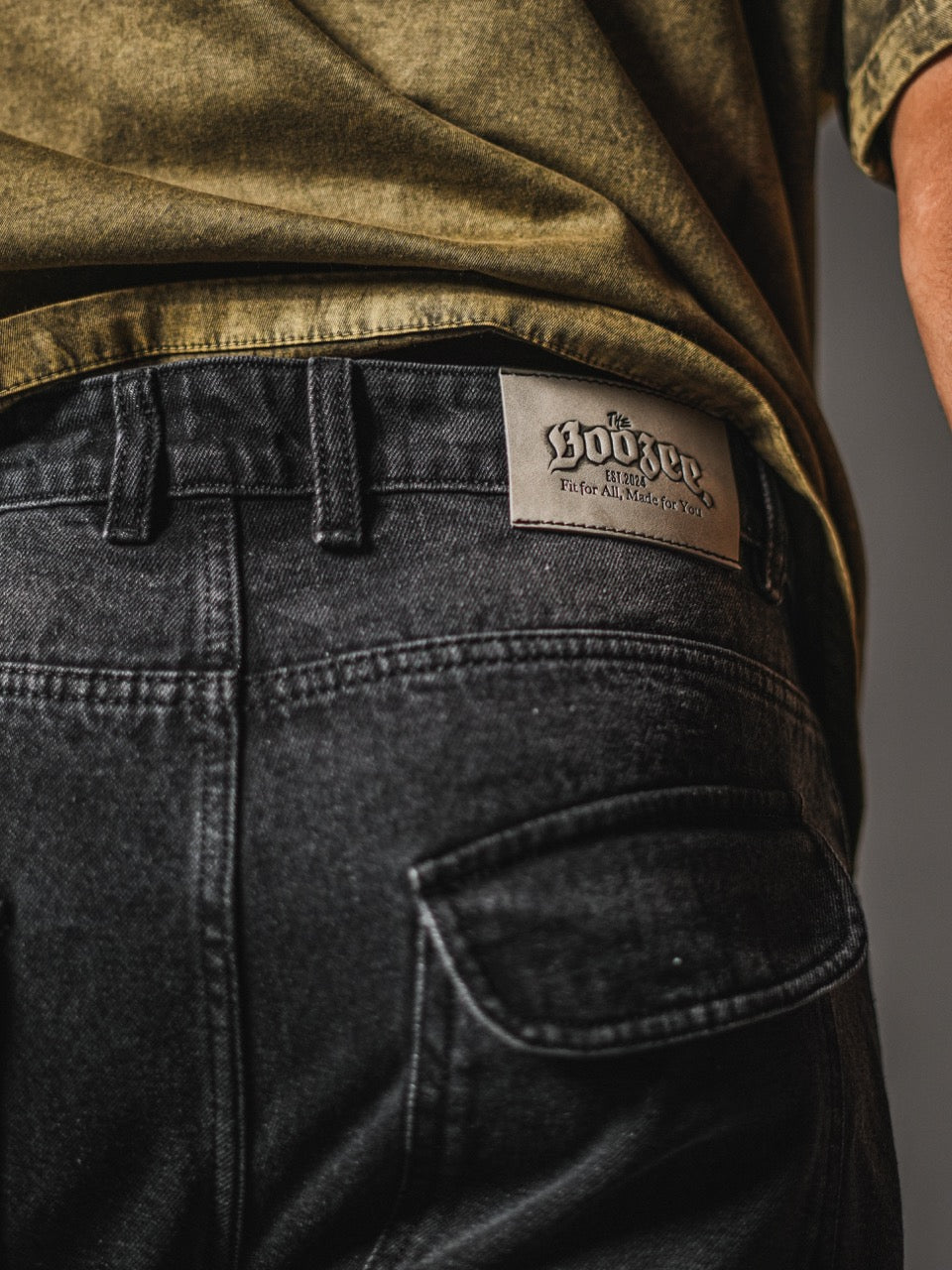 Knee Panel Detail Denim