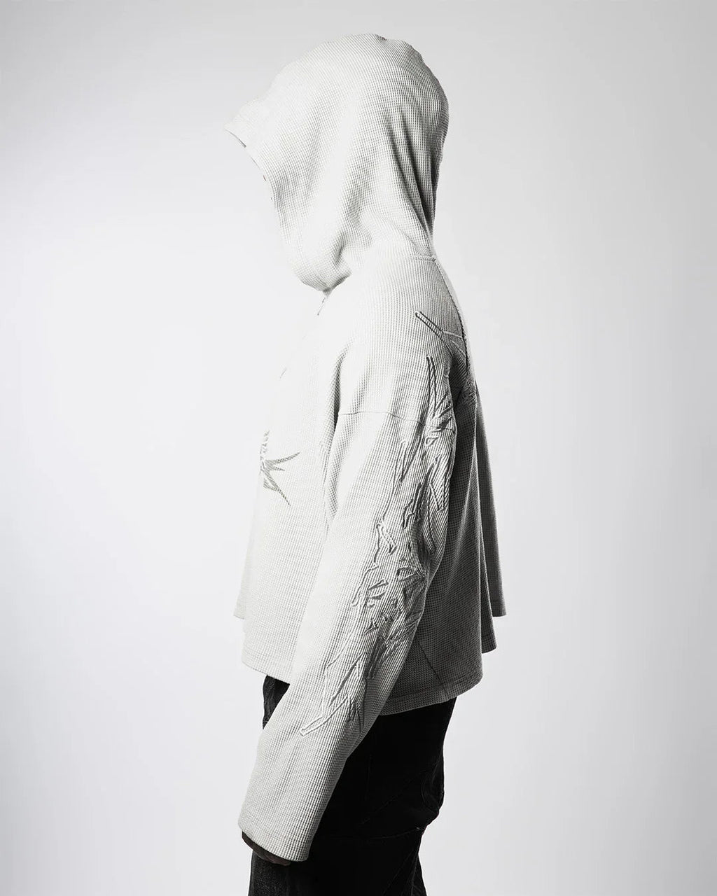 Ashen Waffle Hoodie
