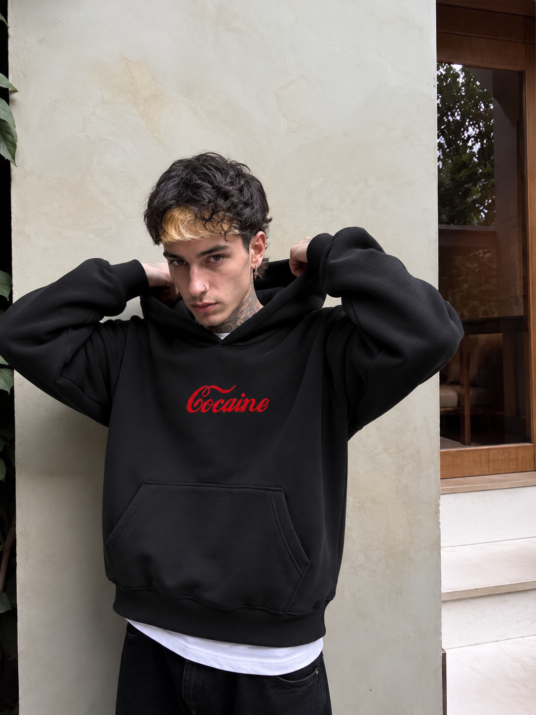 Crimson Script Hoodie
