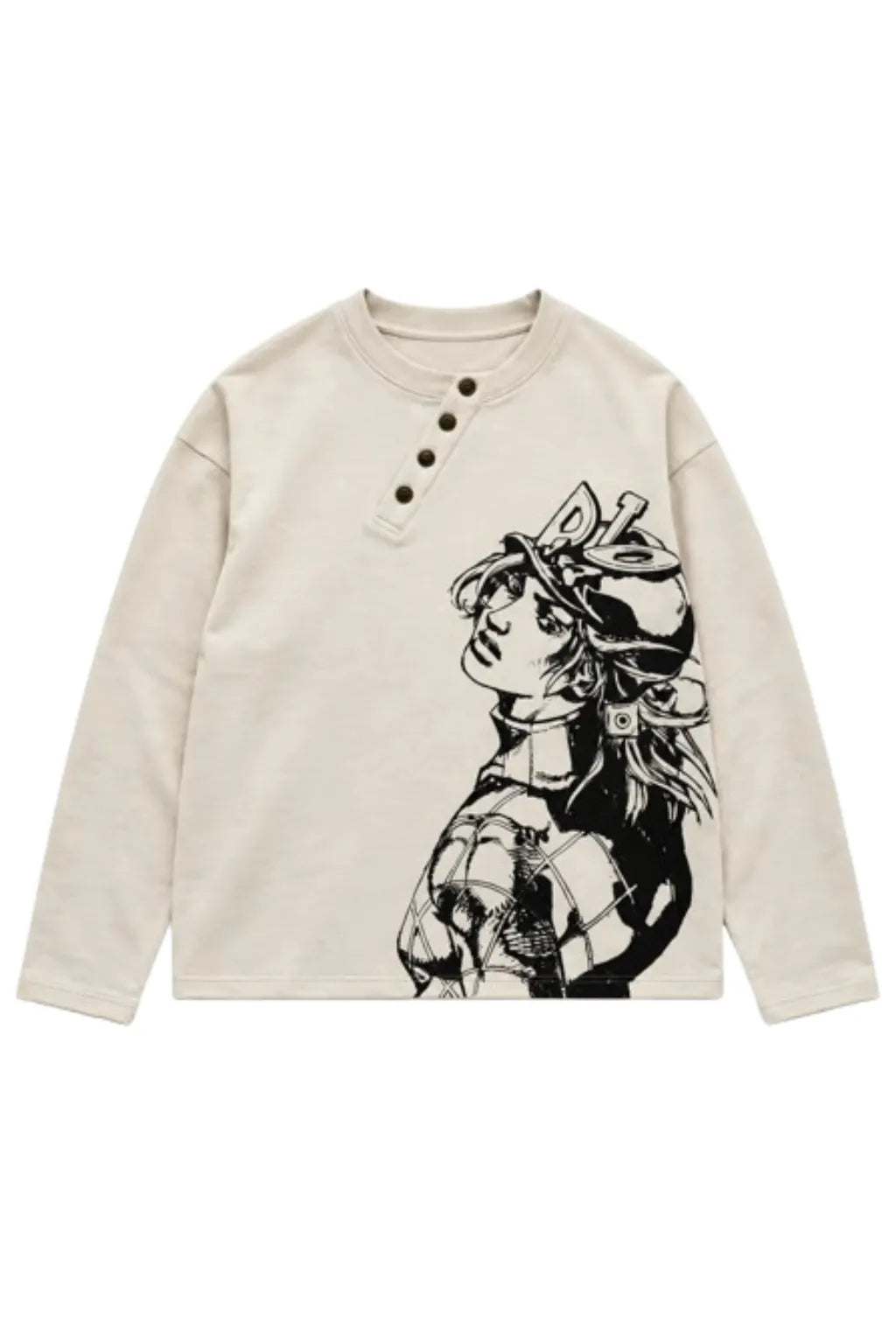 Joestar Shadow Henley Tee