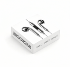 Chrome Silver Earphones