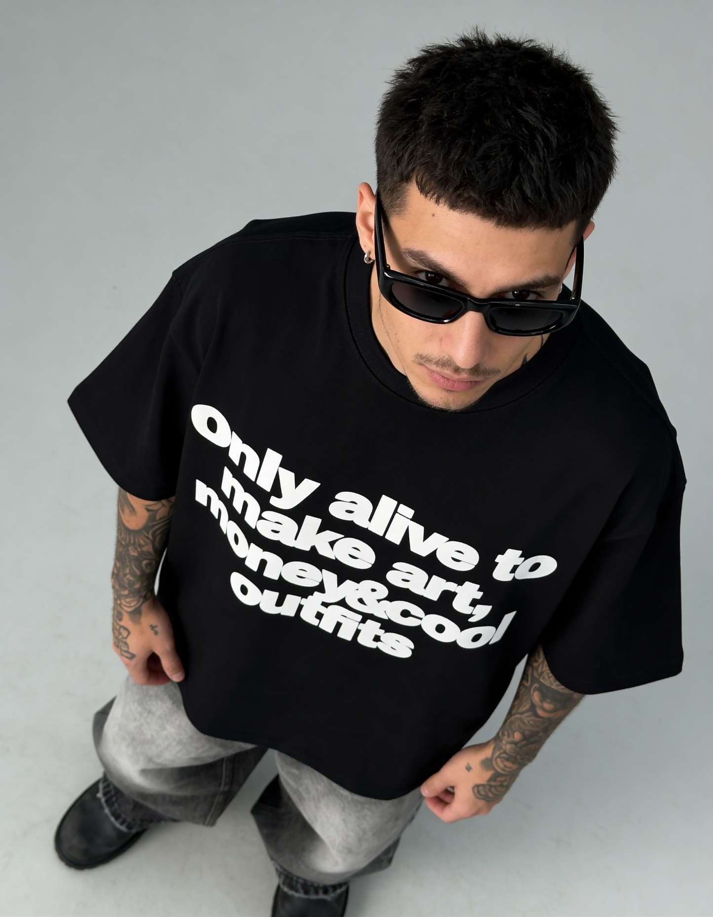 ONLY ALIVE Oversized Tee