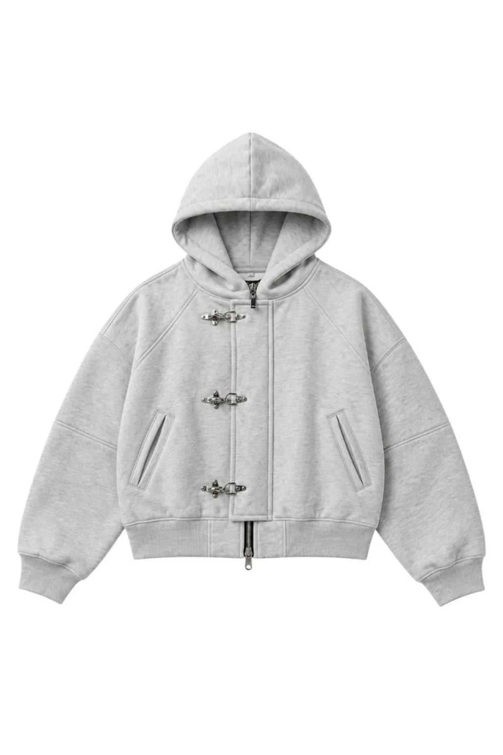 Grey Matter Clasp Hoodie