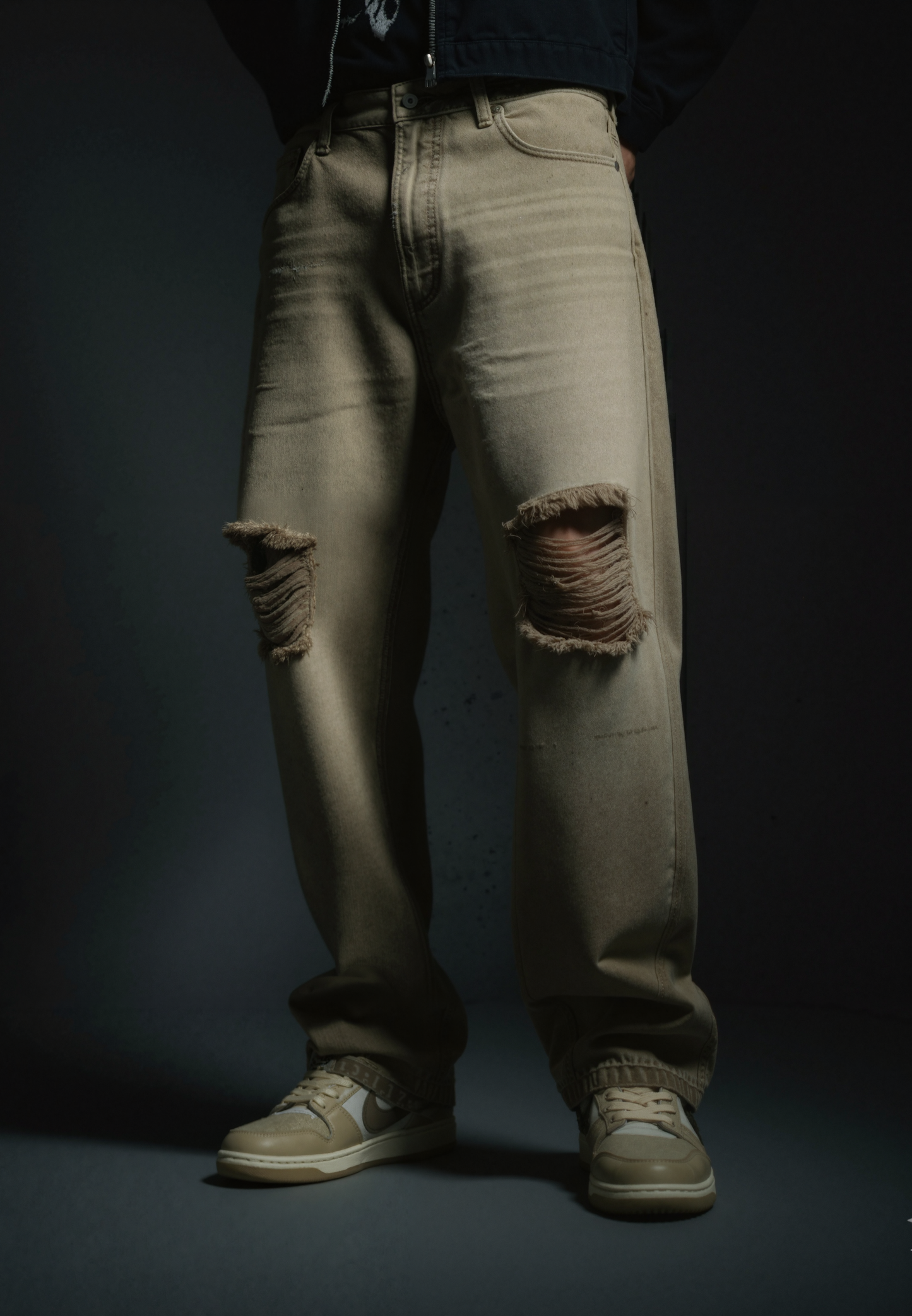 Sand Wash Baggy Denim